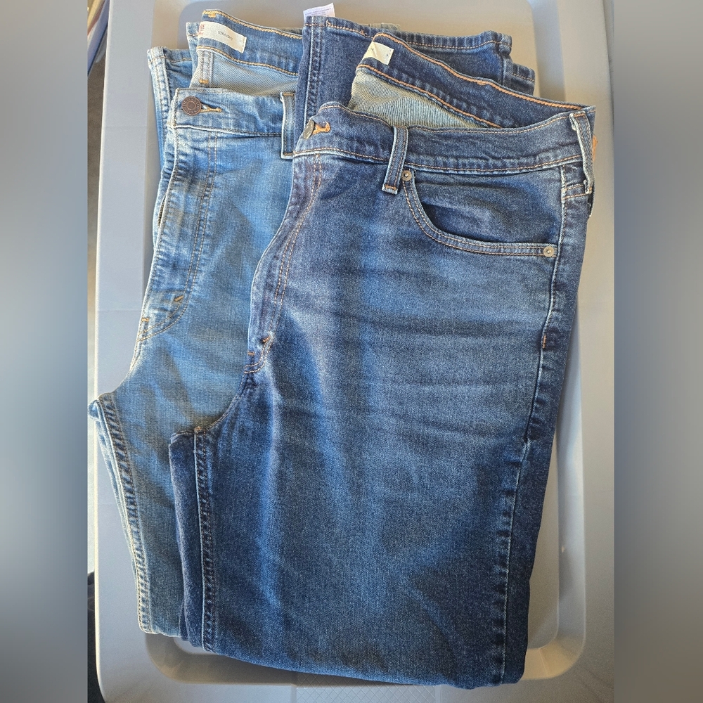 2 Pair Men's Levis Signature Jeans